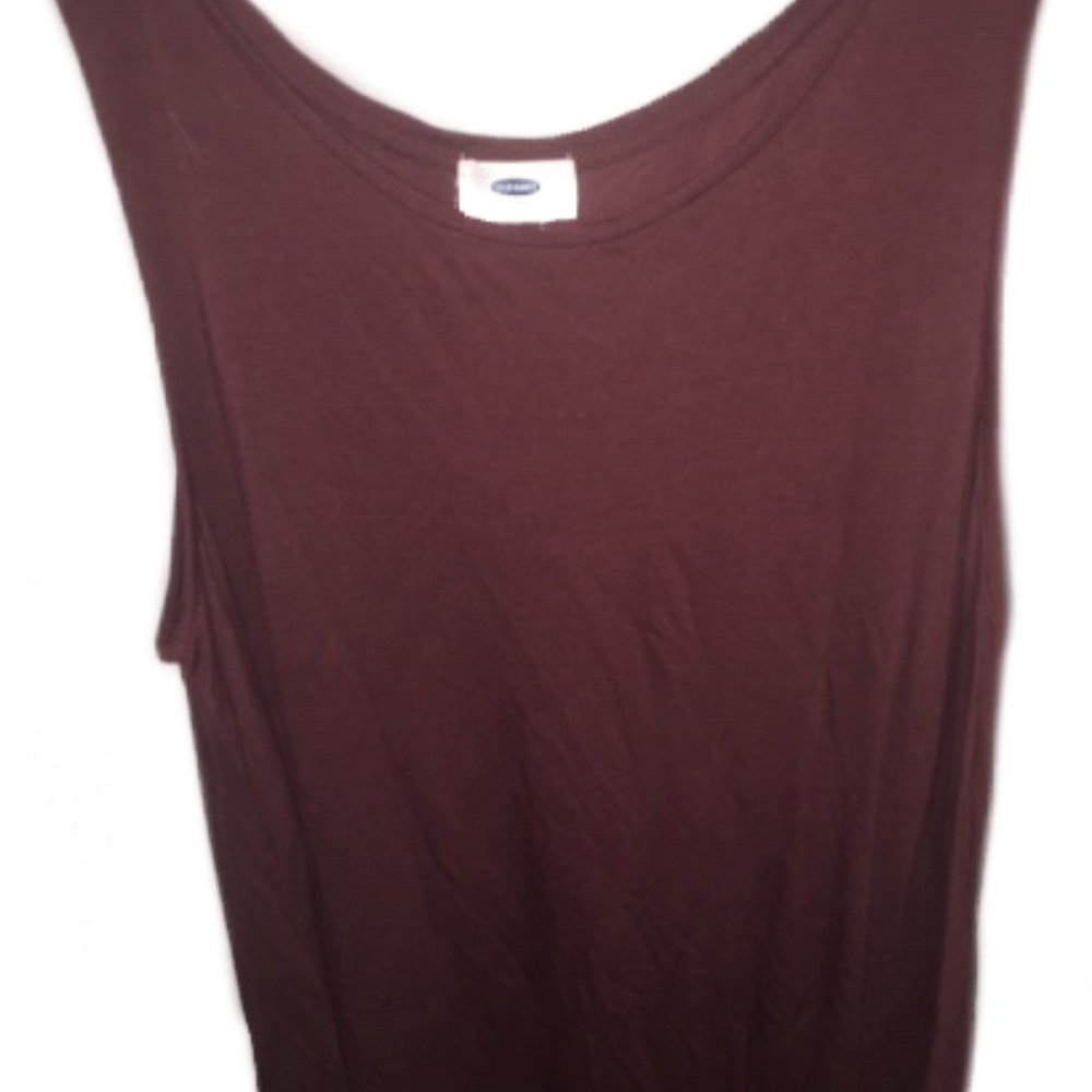LAST CHANCE! Burgundy, Wine Sleeveless Tunic